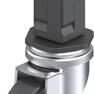 Blickle 848961 LRA-POA 50G-EV04 Kółko skrętne Średnica koła: 50 mm Maksymalne obciążenie: 75 kg 1 szt.