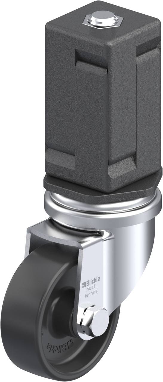 Blickle 848963 LRA-POA 50G-EV07 Kółko skrętne Średnica koła: 50 mm Maksymalne obciążenie: 75 kg 1 szt. - obrazek 1