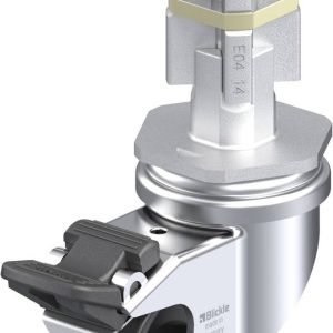Blickle 310862 LRA-POA 50G-FI-E04 Kółko skrętne z hamulcem Średnica koła: 50 mm Maksymalne obciążenie: 75 kg 1 szt.