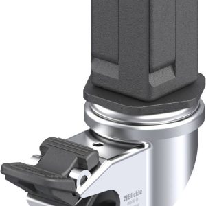 Blickle 848953 LRA-POA 50G-FI-EV05 Kółko skrętne z hamulcem Średnica koła: 50 mm Maksymalne obciążenie: 75 kg 1 szt.