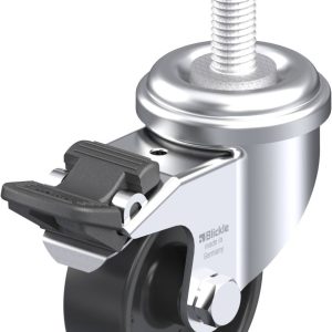 Blickle 300012 LRA-POA 50G-FI-GS10 Kółko skrętne z hamulcem Średnica koła: 50 mm Maksymalne obciążenie: 75 kg 1 szt. Blickle 300012 LRA-POA 50G-FI-GS10 Kółko skrętne z hamulcem Średnica koła: 50 mm Maksymalne obciążenie: 75 kg 1 szt.