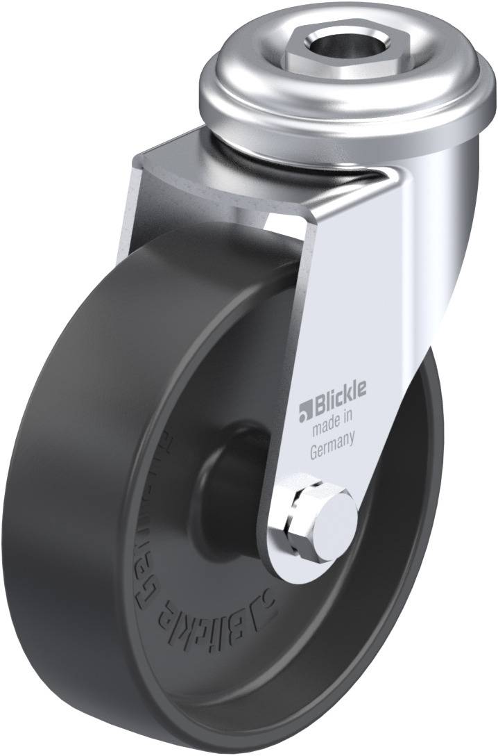 Blickle 273342 LRA-POA 75G Kółko skrętne Średnica koła: 75 mm Maksymalne obciążenie: 75 kg 1 szt. - obrazek 1