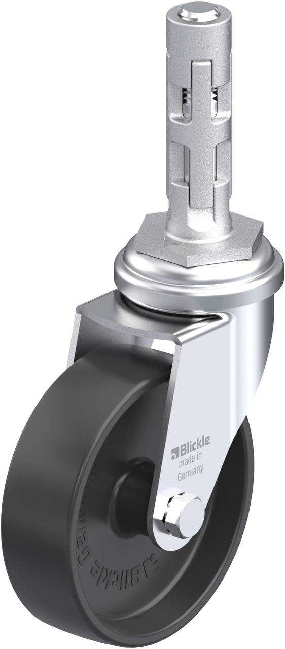 Blickle 656066 LRA-POA 75G-E01 Kółko skrętne Średnica koła: 75 mm Maksymalne obciążenie: 75 kg 1 szt. - obrazek 1