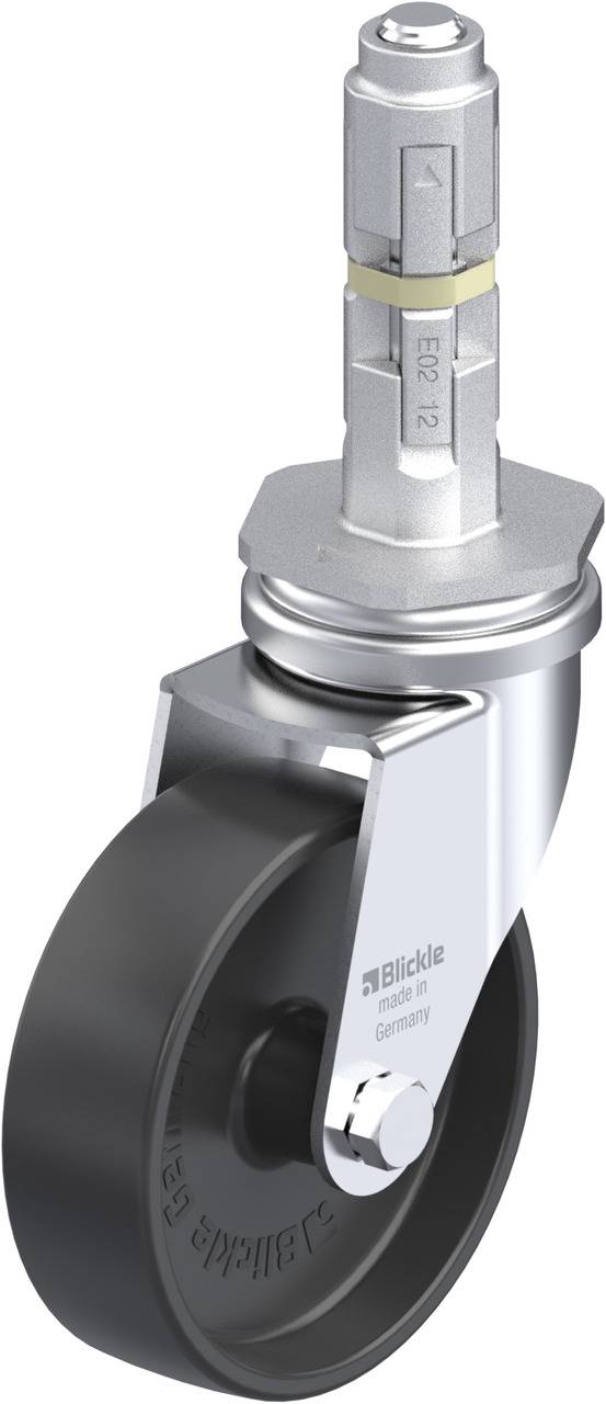 Blickle 313999 LRA-POA 75G-E02 Kółko skrętne Średnica koła: 75 mm Maksymalne obciążenie: 75 kg 1 szt. - obrazek 1