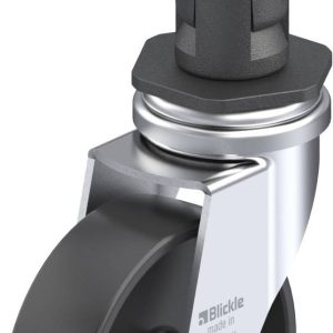 Blickle 848975 LRA-POA 75G-ER03 Kółko skrętne Średnica koła: 75 mm Maksymalne obciążenie: 75 kg 1 szt.