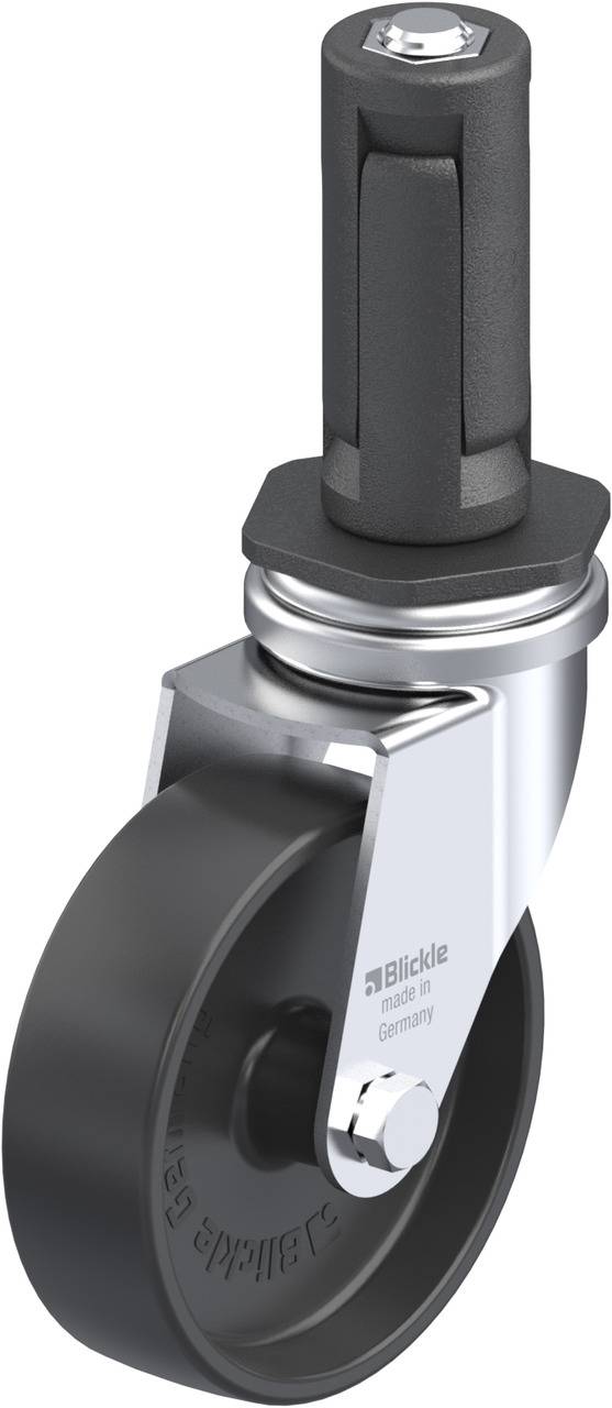 Blickle 848975 LRA-POA 75G-ER03 Kółko skrętne Średnica koła: 75 mm Maksymalne obciążenie: 75 kg 1 szt. - obrazek 1