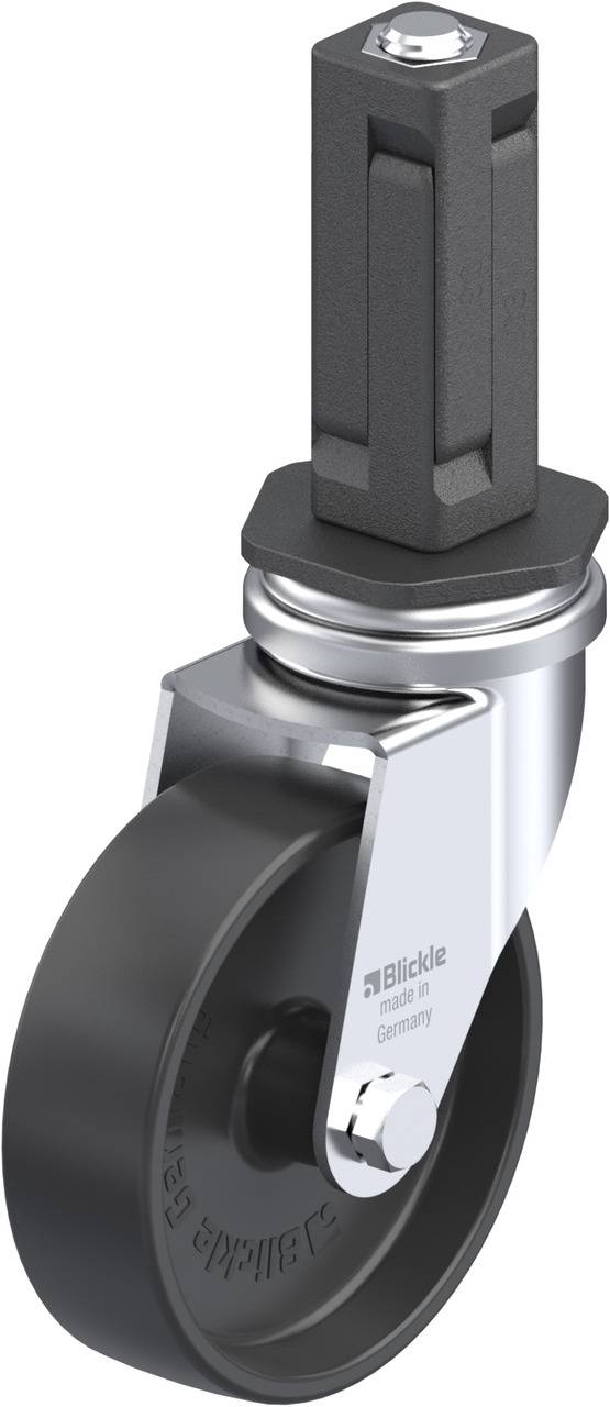 Blickle 848979 LRA-POA 75G-EV03 Kółko skrętne Średnica koła: 75 mm Maksymalne obciążenie: 75 kg 1 szt. - obrazek 1