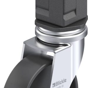 Blickle 848982 LRA-POA 75G-EV07 Kółko skrętne Średnica koła: 75 mm Maksymalne obciążenie: 75 kg 1 szt.