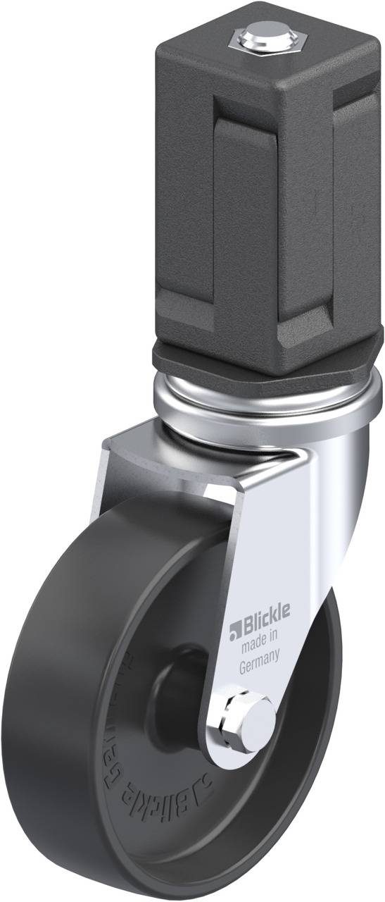 Blickle 848982 LRA-POA 75G-EV07 Kółko skrętne Średnica koła: 75 mm Maksymalne obciążenie: 75 kg 1 szt. - obrazek 1