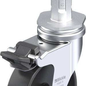 Blickle 322289 LRA-POA 75G-FI-E02 Kółko skrętne z hamulcem Średnica koła: 75 mm Maksymalne obciążenie: 75 kg 1 szt. Blickle 322289 LRA-POA 75G-FI-E02 Kółko skrętne z hamulcem Średnica koła: 75 mm Maksymalne obciążenie: 75 kg 1 szt.