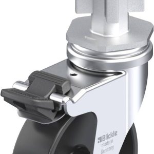 Blickle 386284 LRA-POA 75G-FI-E05 Kółko skrętne z hamulcem Średnica koła: 75 mm Maksymalne obciążenie: 75 kg 1 szt. Blickle 386284 LRA-POA 75G-FI-E05 Kółko skrętne z hamulcem Średnica koła: 75 mm Maksymalne obciążenie: 75 kg 1 szt.