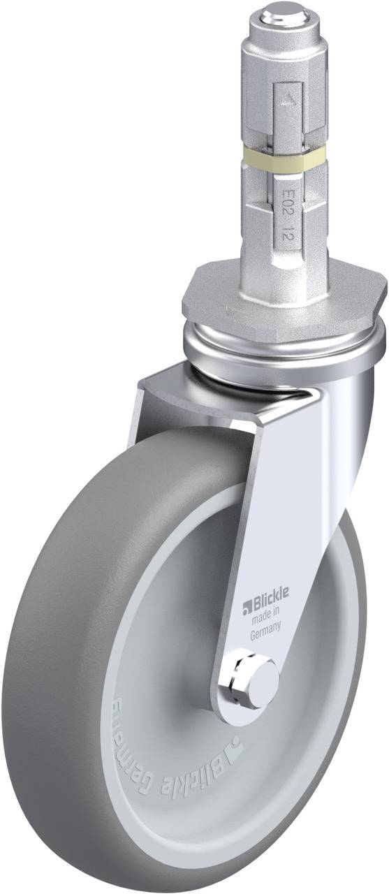 Blickle 626994 LRA-TPA 100G-E02 Kółko skrętne Średnica koła: 100 mm Maksymalne obciążenie: 70 kg 1 szt. - obrazek 1