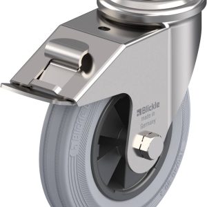Blickle 582130 LEXR-VPP 160G-FI-SG Kółko skrętne z hamulcem Średnica koła: 160 mm Maksymalne obciążenie: 135 kg 1 szt. Blickle 582130 LEXR-VPP 160G-FI-SG Kółko skrętne z hamulcem Średnica koła: 160 mm Maksymalne obciążenie: 135 kg 1 szt.