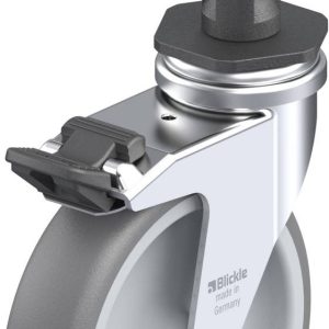 Blickle 856281 LRA-TPA 100G-FI-ER02 Kółko skrętne z hamulcem Średnica koła: 100 mm Maksymalne obciążenie: 70 kg 1 szt. Blickle 856281 LRA-TPA 100G-FI-ER02 Kółko skrętne z hamulcem Średnica koła: 100 mm Maksymalne obciążenie: 70 kg 1 szt.