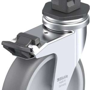 Blickle 856285 LRA-TPA 100G-FI-EV03 Kółko skrętne z hamulcem Średnica koła: 100 mm Maksymalne obciążenie: 70 kg 1 szt. Blickle 856285 LRA-TPA 100G-FI-EV03 Kółko skrętne z hamulcem Średnica koła: 100 mm Maksymalne obciążenie: 70 kg 1 szt.