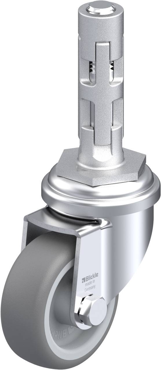 Blickle 638775 LRA-TPA 50G-E01 Kółko skrętne Średnica koła: 50 mm Maksymalne obciążenie: 50 kg 1 szt. - obrazek 1