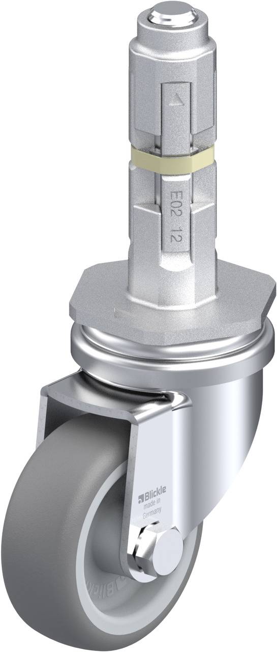 Blickle 662817 LRA-TPA 50G-E02 Kółko skrętne Średnica koła: 50 mm Maksymalne obciążenie: 50 kg 1 szt. - obrazek 1