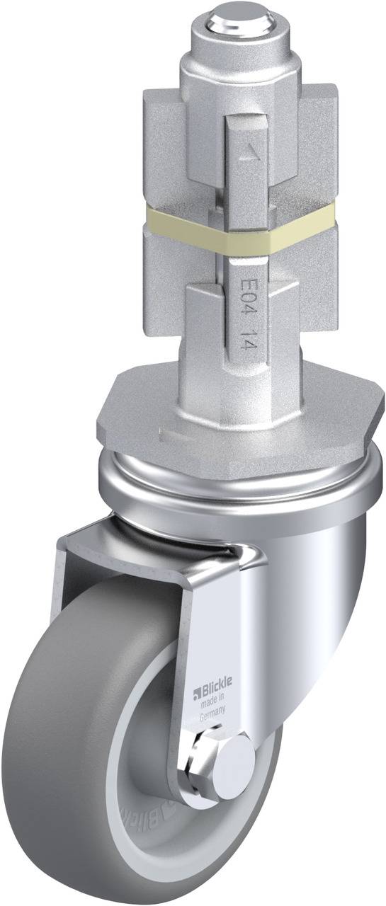 Blickle 603522 LRA-TPA 50G-E04 Kółko skrętne Średnica koła: 50 mm Maksymalne obciążenie: 50 kg 1 szt. - obrazek 1