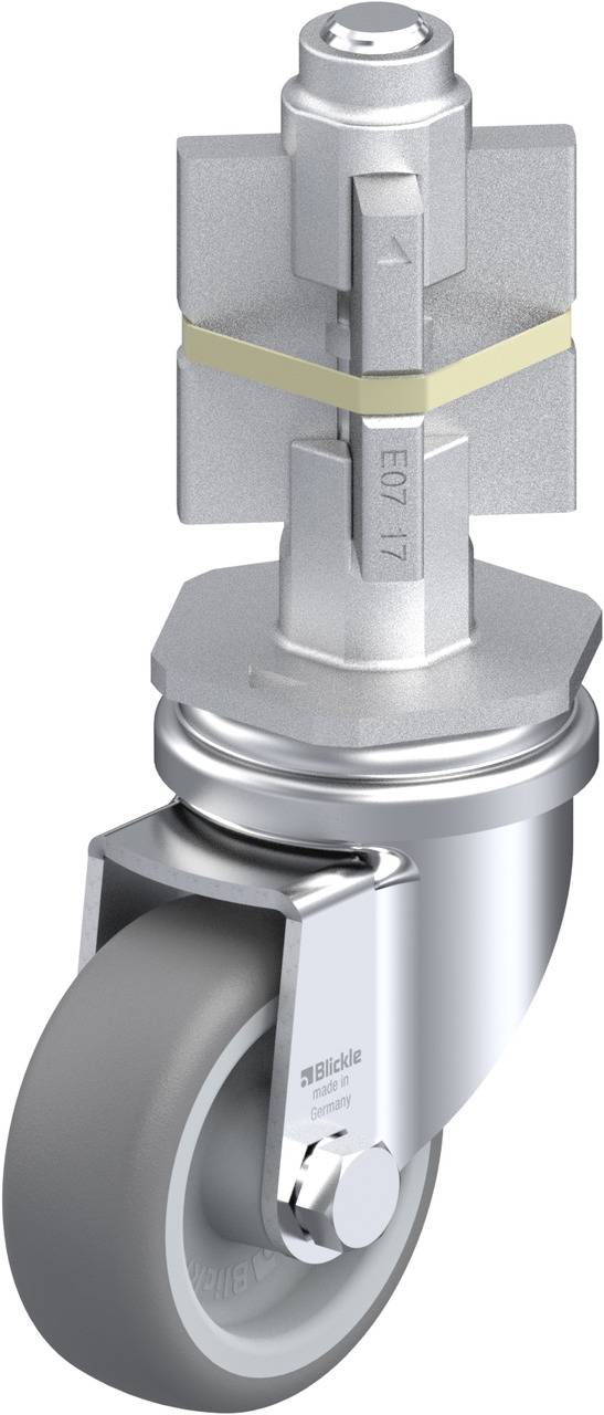 Blickle 638916 LRA-TPA 50G-E07 Kółko skrętne Średnica koła: 50 mm Maksymalne obciążenie: 50 kg 1 szt. - obrazek 1