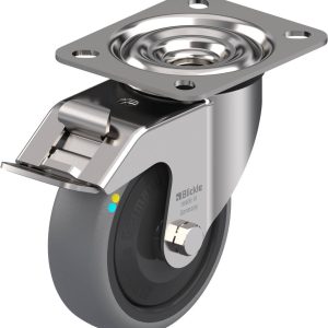 Blickle 853576 LEX-TPA 102KFD-FI-ELS Kółko skrętne z hamulcem Średnica koła: 100 mm Maksymalne obciążenie: 70 kg 1 szt.