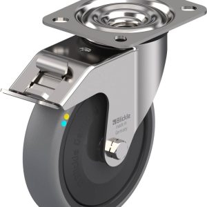 Blickle 853578 LEX-TPA 127KFD-FI-ELS Kółko skrętne z hamulcem Średnica koła: 125 mm Maksymalne obciążenie: 80 kg 1 szt.