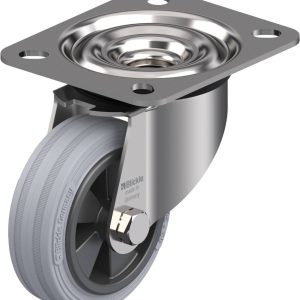 Blickle 286898 LEX-VPP 80G-SG Kółko skrętne Średnica koła: 80 mm Maksymalne obciążenie: 50 kg 1 szt.