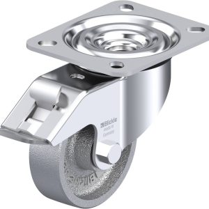 Blickle 313080 L-G 80G-FI Kółko skrętne z hamulcem Średnica koła: 80 mm Maksymalne obciążenie: 200 kg 1 szt. Blickle 313080 L-G 80G-FI Kółko skrętne z hamulcem Średnica koła: 80 mm Maksymalne obciążenie: 200 kg 1 szt.