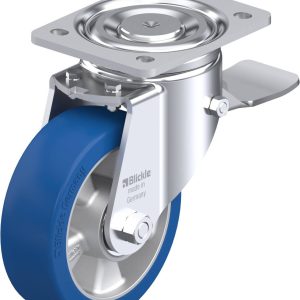 Blickle 852451 LH-ALBS 150K-ST Kółko skrętne z hamulcem Średnica koła: 150 mm Maksymalne obciążenie: 500 kg 1 szt.