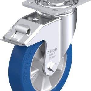 Blickle 741827 LH-ALBS 200K-FI Kółko skrętne z hamulcem Średnica koła: 200 mm Maksymalne obciążenie: 750 kg 1 szt.