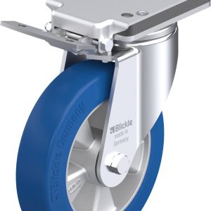Blickle 741441 LH-ALBS 200K-IS Kółko skrętne z hamulcem Średnica koła: 200 mm Maksymalne obciążenie: 750 kg 1 szt.
