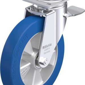 Blickle 741601 LH-ALBS 250K-ST Kółko skrętne z hamulcem Średnica koła: 250 mm Maksymalne obciążenie: 850 kg 1 szt.
