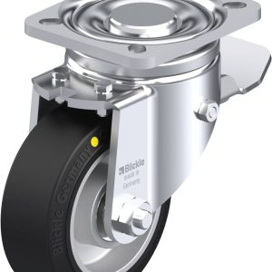 Blickle 852016 LH-ALEV 100K-1-ST-EL Kółko skrętne z hamulcem Średnica koła: 100 mm Maksymalne obciążenie: 200 kg 1 szt.
