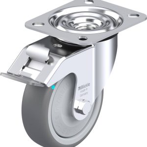 Blickle 849850 LE-TPA 102KFD-FI Kółko skrętne z hamulcem Średnica koła: 100 mm Maksymalne obciążenie: 110 kg 1 szt.