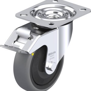Blickle 849853 LE-TPA 102KF-FI-ELS Kółko skrętne z hamulcem Średnica koła: 100 mm Maksymalne obciążenie: 70 kg 1 szt.