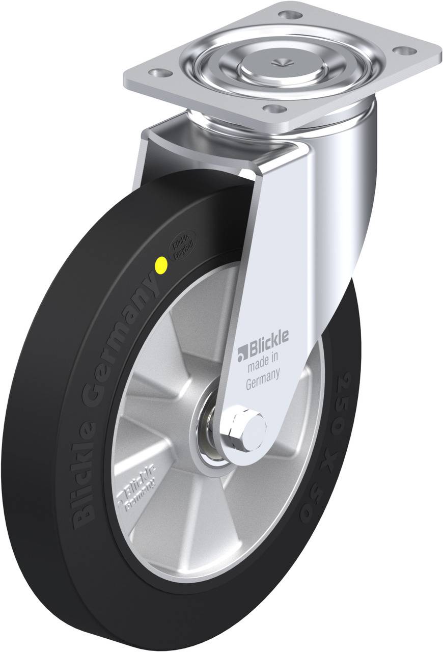 Blickle 852035 LH-ALEV 250K-EL Kółko skrętne Średnica koła: 250 mm Maksymalne obciążenie: 650 kg 1 szt. - obrazek 1