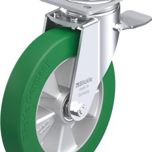 Blickle 612952 LH-ALST 250K-ST Kółko skrętne z hamulcem Średnica koła: 250 mm Maksymalne obciążenie: 850 kg 1 szt. Blickle 612952 LH-ALST 250K-ST Kółko skrętne z hamulcem Średnica koła: 250 mm Maksymalne obciążenie: 850 kg 1 szt.