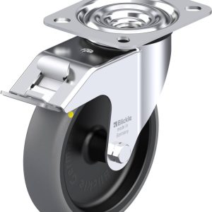 Blickle 613067 LE-TPA 127G-FI-ELS Kółko skrętne z hamulcem Średnica koła: 125 mm Maksymalne obciążenie: 80 kg 1 szt. Blickle 613067 LE-TPA 127G-FI-ELS Kółko skrętne z hamulcem Średnica koła: 125 mm Maksymalne obciążenie: 80 kg 1 szt.