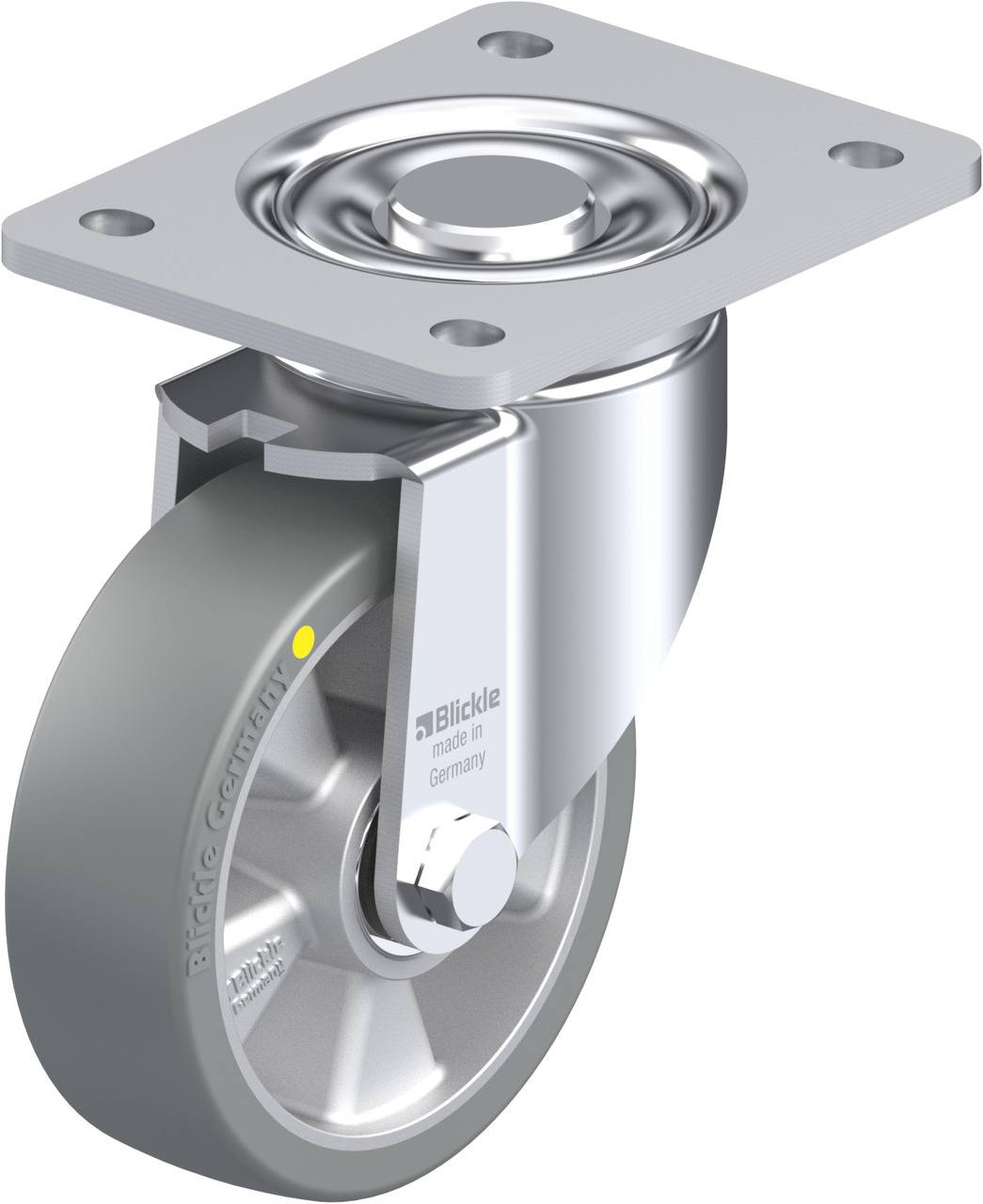 Blickle 636761 LH-ALTH 125K-3-AS Kółko skrętne Średnica koła: 125 mm Maksymalne obciążenie: 550 kg 1 szt. - obrazek 1