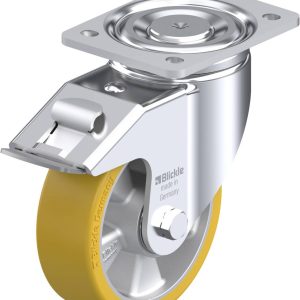 Blickle 457978 LH-ALTH 150K-FI Kółko skrętne z hamulcem Średnica koła: 150 mm Maksymalne obciążenie: 650 kg 1 szt.