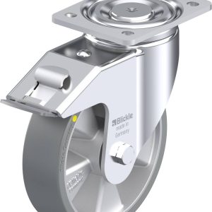 Blickle 852515 LH-ALTH 180K-FI-AS Kółko skrętne z hamulcem Średnica koła: 180 mm Maksymalne obciążenie: 700 kg 1 szt.