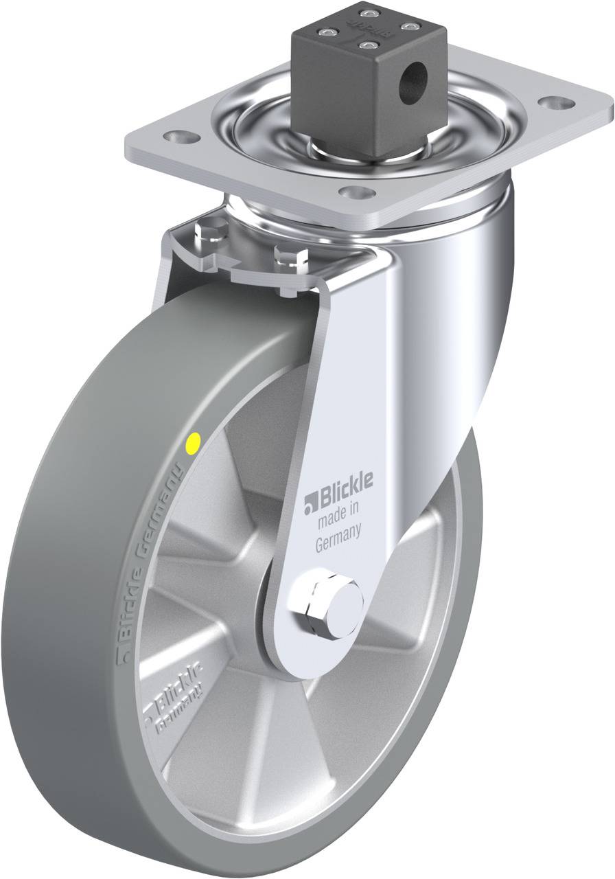 Blickle 748884 LH-ALTH 200K-CS13-AS Kółko skrętne z hamulcem Średnica koła: 200 mm Maksymalne obciążenie: 800 kg 1 szt. - obrazek 1