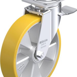Blickle 286989 LH-ALTH 250K-ST Kółko skrętne z hamulcem Średnica koła: 250 mm Maksymalne obciążenie: 900 kg 1 szt.