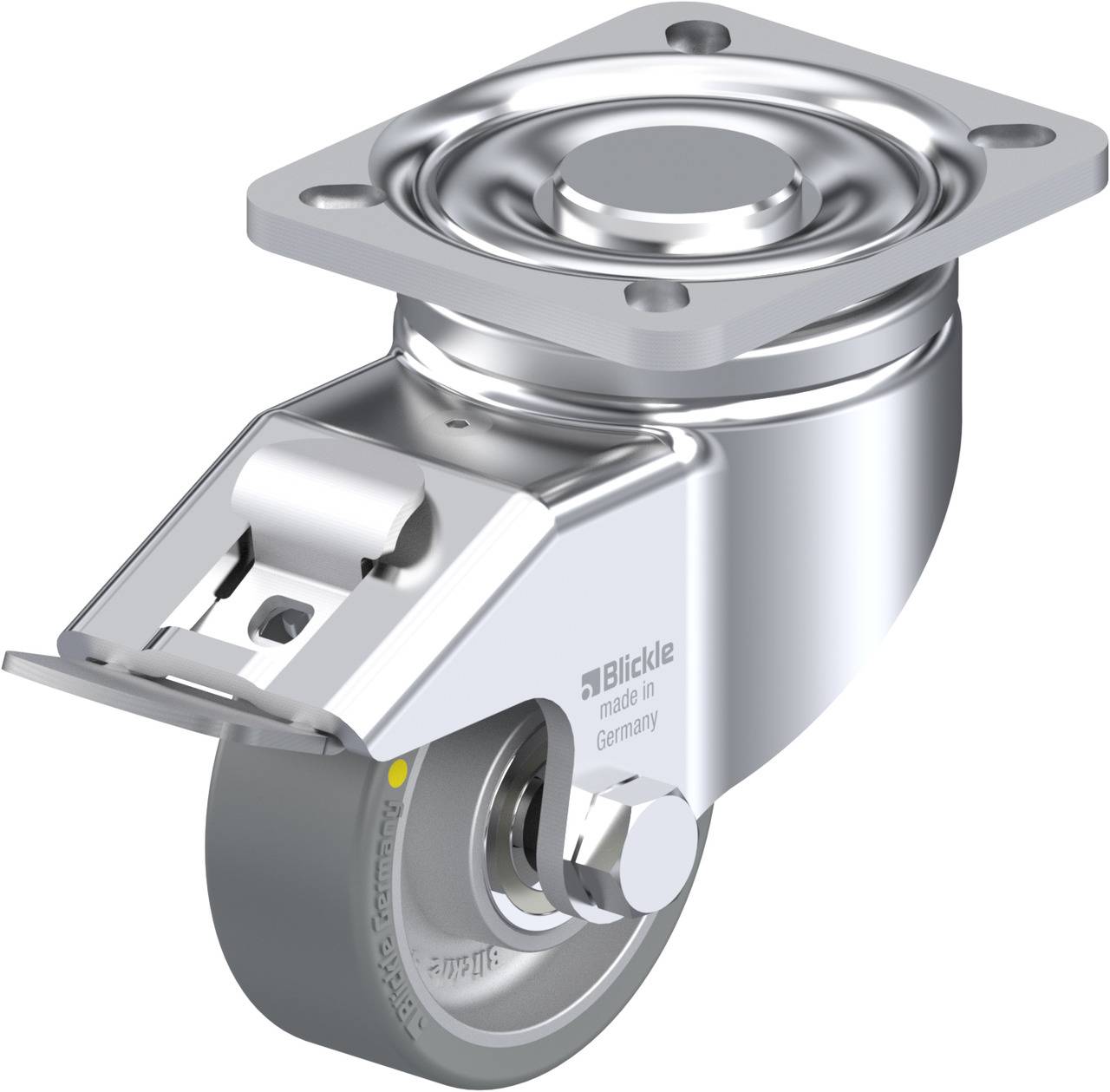 Blickle 852507 LH-ALTH 80K-FI-AS Kółko skrętne z hamulcem Średnica koła: 80 mm Maksymalne obciążenie: 200 kg 1 szt. - obrazek 1
