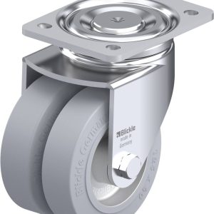 Blickle 852078 LHD-ALEV 125K-SG Podwójny zestaw kołowy Średnica koła: 125 mm Maksymalne obciążenie: 500 kg 1 szt.