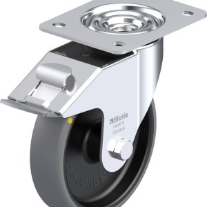 Blickle 849861 LE-TPA 160G-FI-ELS Kółko skrętne z hamulcem Średnica koła: 160 mm Maksymalne obciążenie: 130 kg 1 szt.