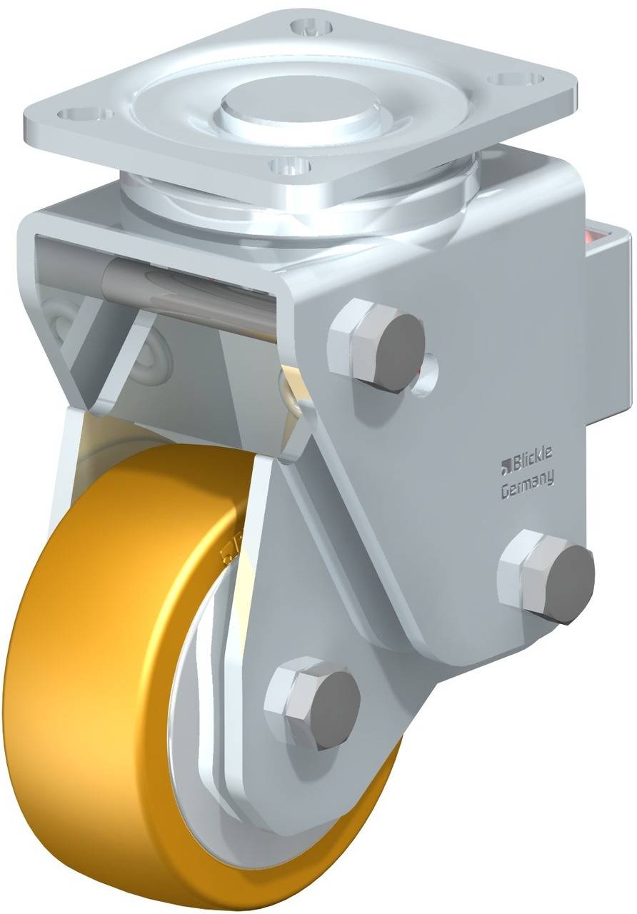 Blickle 605766 LHF-ALTH 101K-1-FA Kółko skrętne, sprężynowe Średnica koła: 100 mm Maksymalne obciążenie: 350 kg 1 szt. - obrazek 1