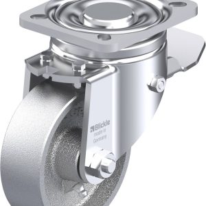 Blickle 286666 LH-G 100G-1-ST Kółko skrętne z hamulcem Średnica koła: 100 mm Maksymalne obciążenie: 400 kg 1 szt.