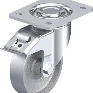 Blickle 684480 LH-G 125G-3-FI Kółko skrętne z hamulcem Średnica koła: 125 mm Maksymalne obciążenie: 450 kg 1 szt. Blickle 684480 LH-G 125G-3-FI Kółko skrętne z hamulcem Średnica koła: 125 mm Maksymalne obciążenie: 450 kg 1 szt.