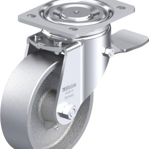 Blickle 12070 LH-G 150G-ST Kółko skrętne z hamulcem Średnica koła: 150 mm Maksymalne obciążenie: 900 kg 1 szt. Blickle 12070 LH-G 150G-ST Kółko skrętne z hamulcem Średnica koła: 150 mm Maksymalne obciążenie: 900 kg 1 szt.