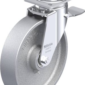 Blickle 12393 LH-G 250K-ST Kółko skrętne z hamulcem Średnica koła: 250 mm Maksymalne obciążenie: 900 kg 1 szt. Blickle 12393 LH-G 250K-ST Kółko skrętne z hamulcem Średnica koła: 250 mm Maksymalne obciążenie: 900 kg 1 szt.